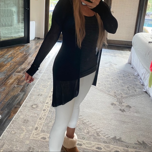 Express Sweaters - Express XS Netted Lightweight Sweater/Cardigan